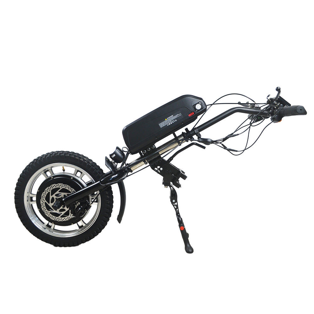 350-500W 16" x 2.5 Wheel Electric Wheelchair Bike attachment GEN2 350-500W 16" x 2.5 Wheel Electric Wheelchair Bike attachment GEN2