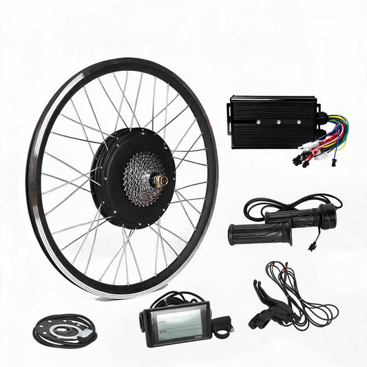 2000w cassette ebike conversion kit with SW900 LCD display version