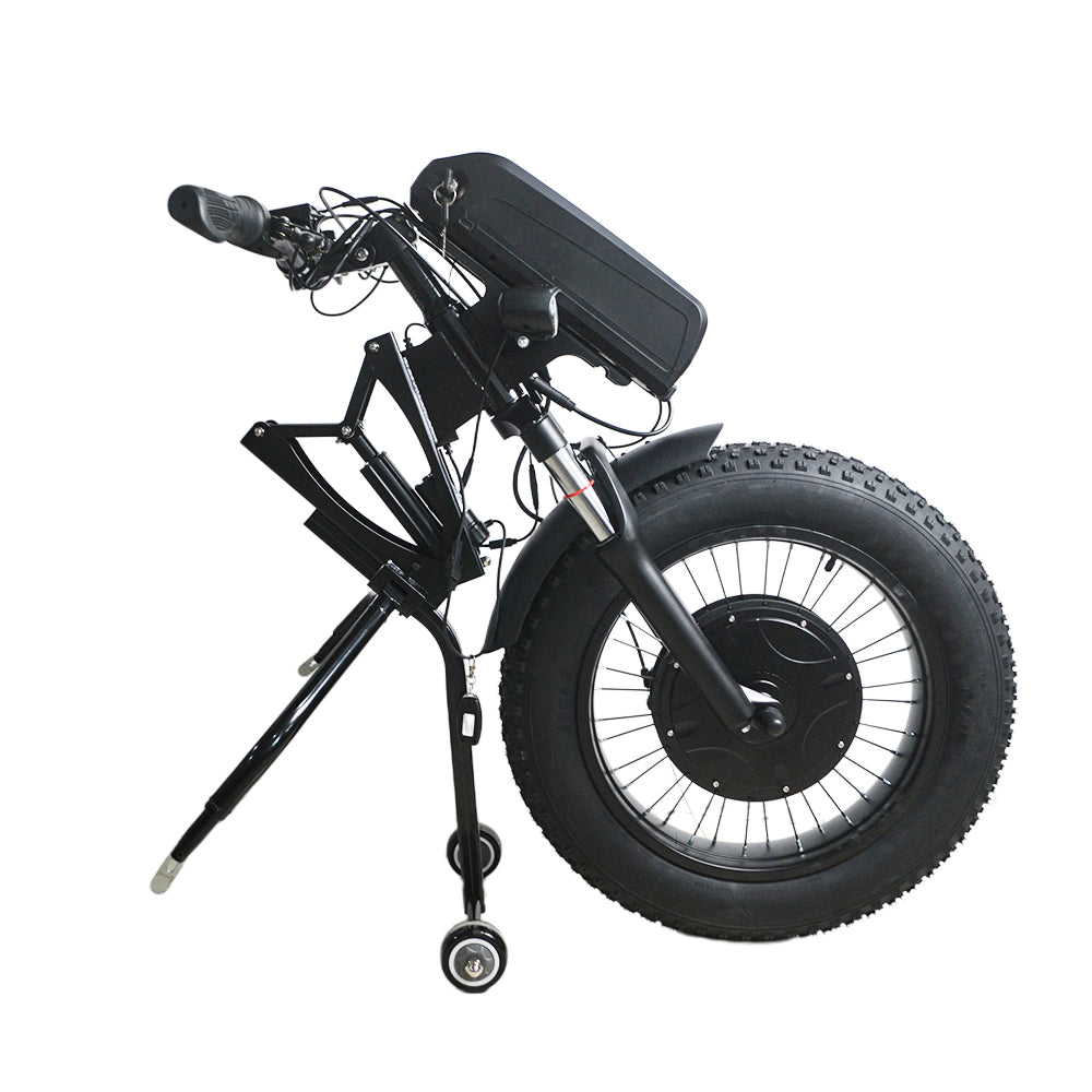 electric bicycle attachment 48V 1200W 20" x 4.0 Wheel Electric Handcycle WheelChair Attachment