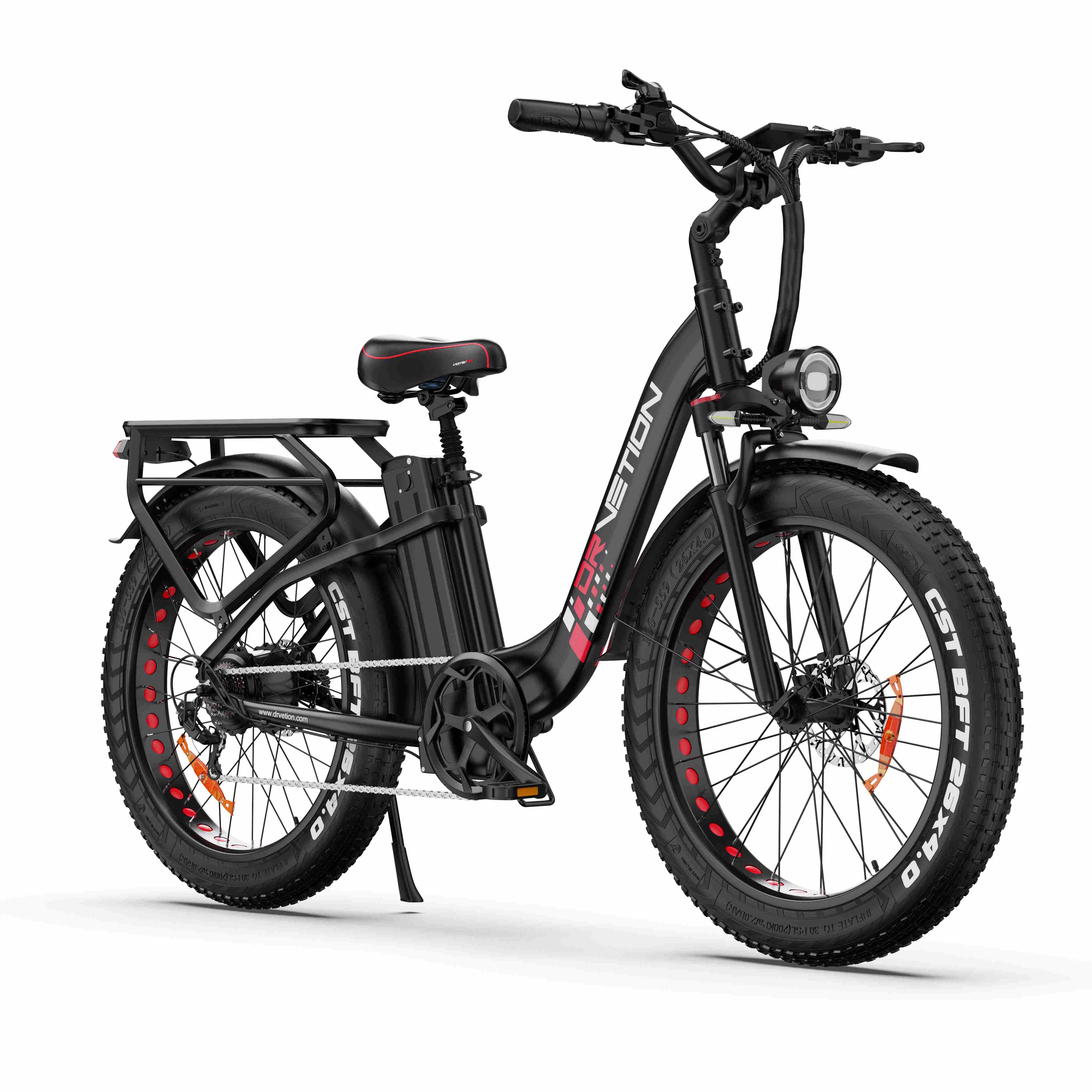 26 Inch Fat Tire E Bike 1000W 48V Hydraulic Disc Brake 50km/h – theebikemotorkit