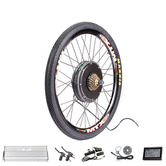 MTX wheel 48v 1000w ebike conversion kit with KT controller and LCD3 display