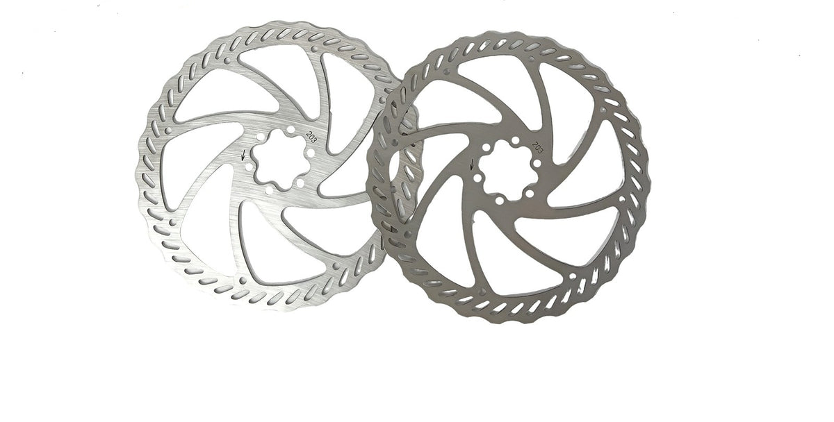 E-BIKE hydraulic disc brake with 203mm rotors for Stealth Bomber