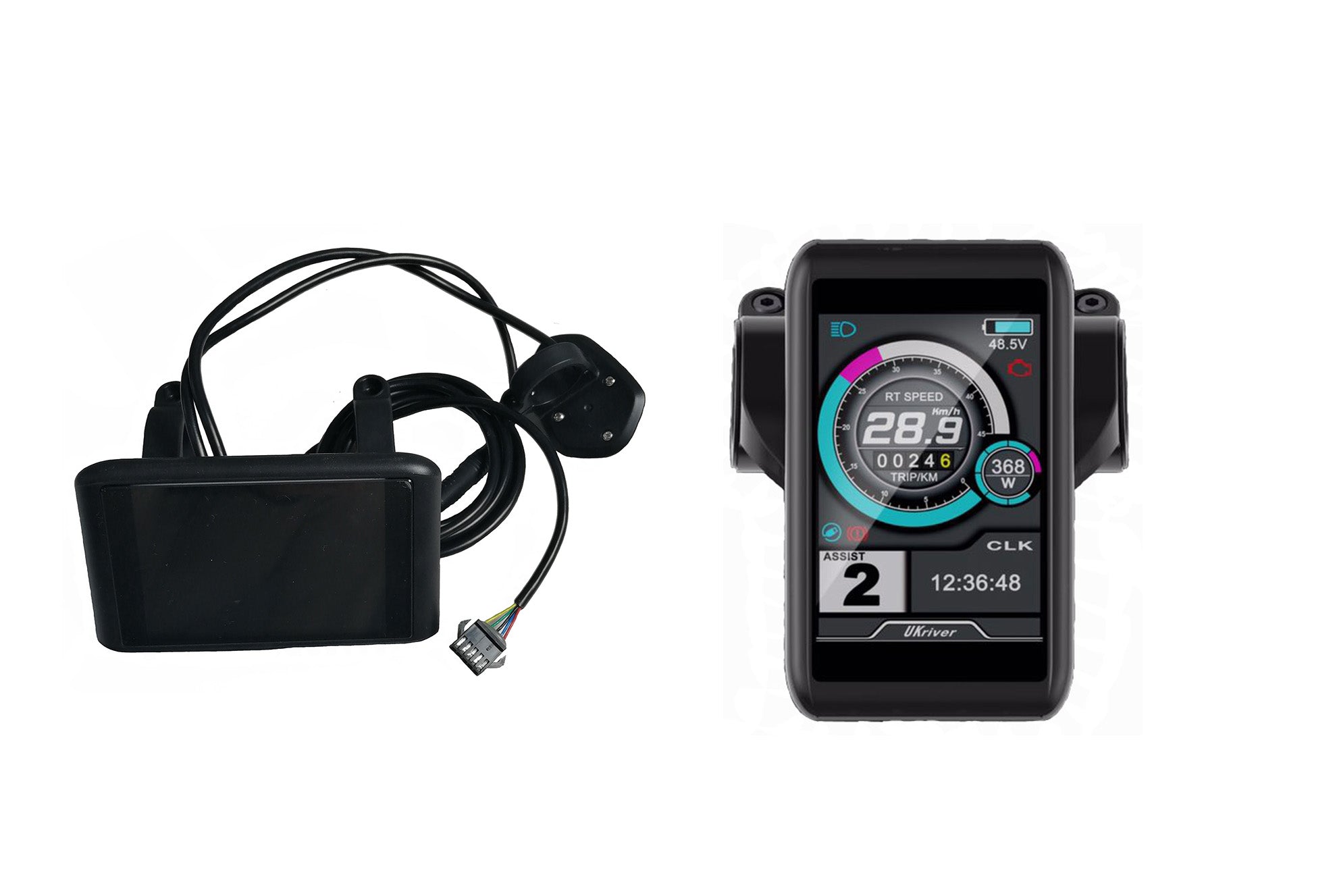 lcd display für e bike TFT Display with 3.5" high contrast Color Screen for electric Bike Kit – theebikemotorkit