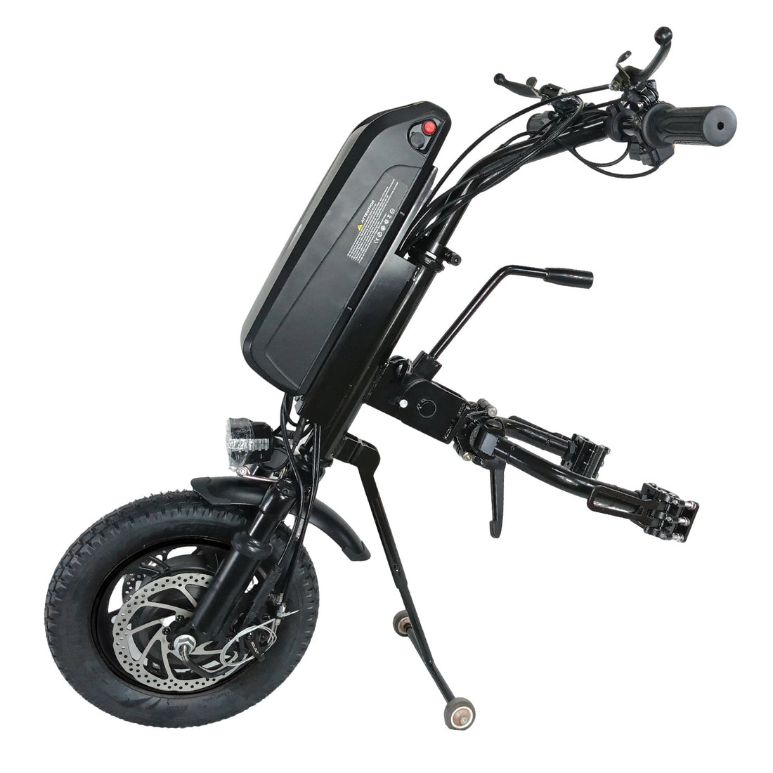 Video of 12" wheel 36V350W electric wheelchair Attachment