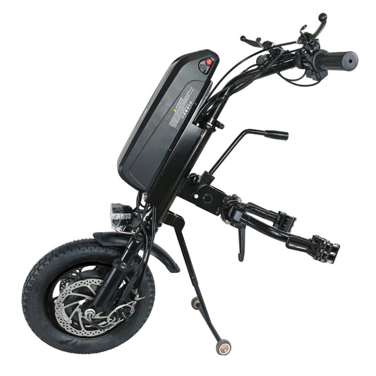 Video of 12" wheel 36V350W electric wheelchair Attachment