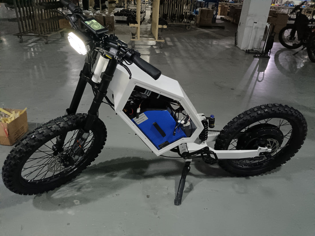 Video and Picture of 19" Motorcycle Wheel Stealth Bomber Bike Shipped on 20260317