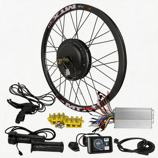 52V 1500w ebike motor kit with TFT
