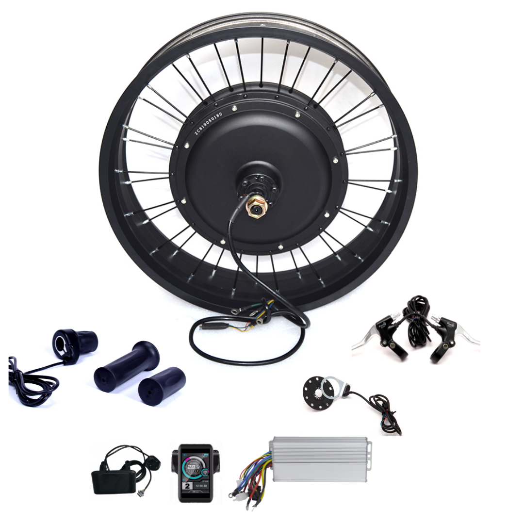 fat tire ebike kit 1000w with UKC1 