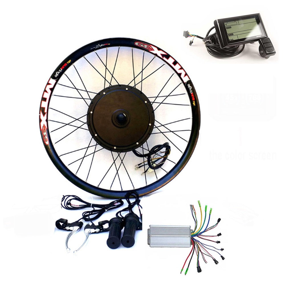 20" - 29" Wheel 48v 2000w Ebike Conversion Kit with SW900 LCD, UKC1 TFT or KT LCD3 LCD8 display
