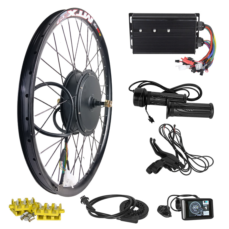 MTX wheel 3000W hub motor kit with UKC1 TFT display