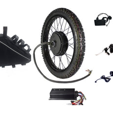 3000w motorcycle wheel ebike kit with battery