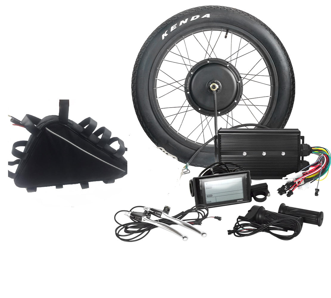 72V 3000w ebike kit with battery 20.8AH