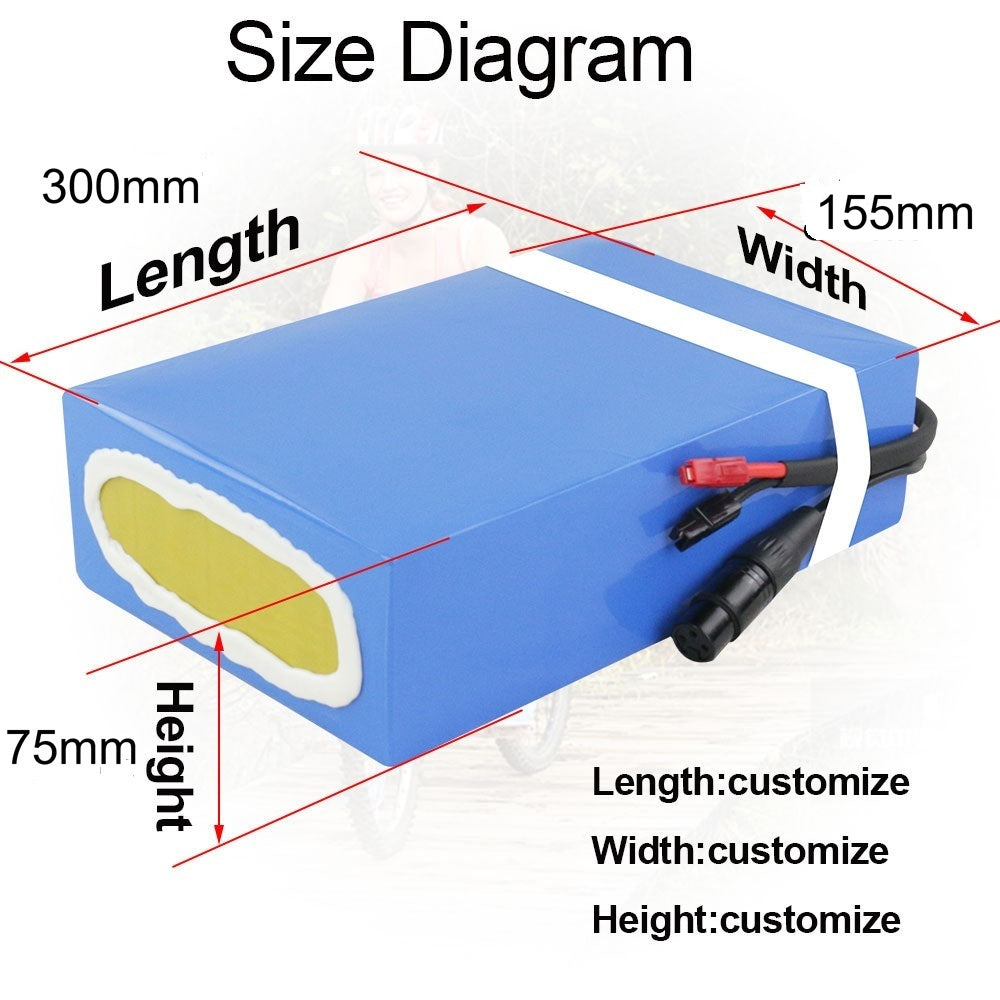 48v 30ah battery size