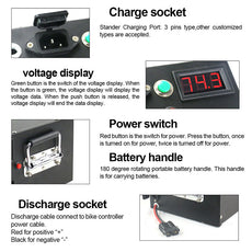 48V50AH LIFEPO4 battery details