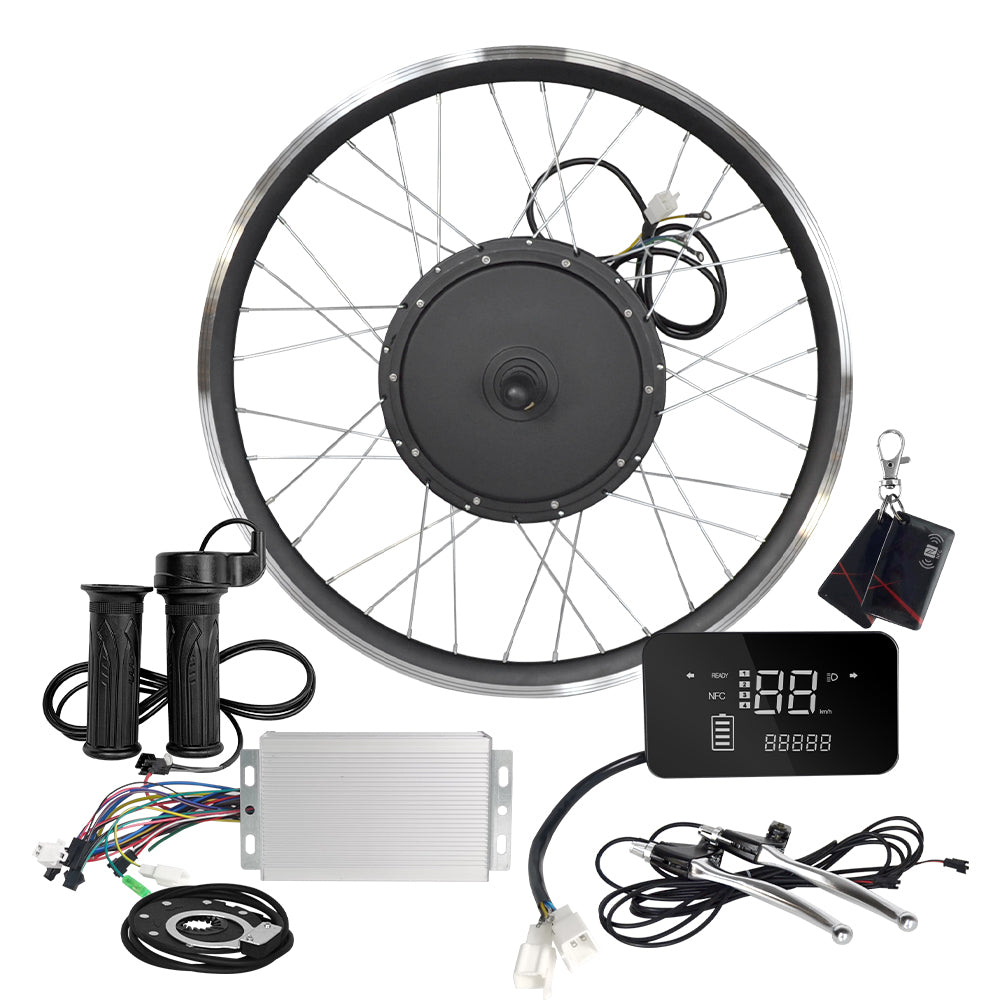 20, 24, 26, 27.5, 29 inch e bike kit 1000w with Proximity Swipe Card – theebikemotorkit