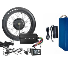 fat wheel 5000w hub motor kit with battery