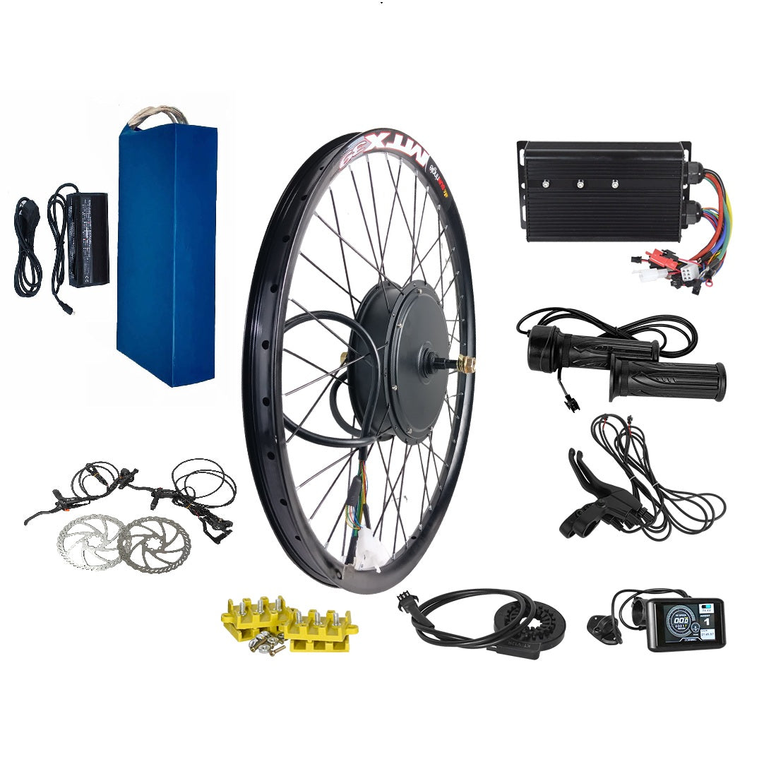 electric bicycle conversion kit uk Premium Offroad Bike Kit, 26" Rear and outdoor leisure Ebike Conversion Kits | Motors,