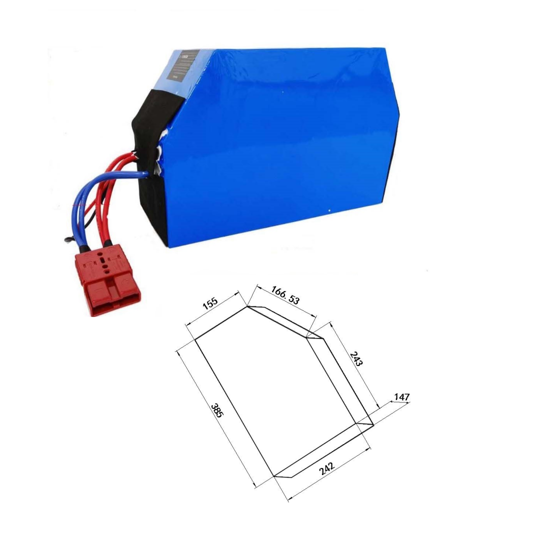 72V26-70AH Li-on E-Bike Battery Pack for Stealth Bomber Electric Mountain Bike Beach Cruiser