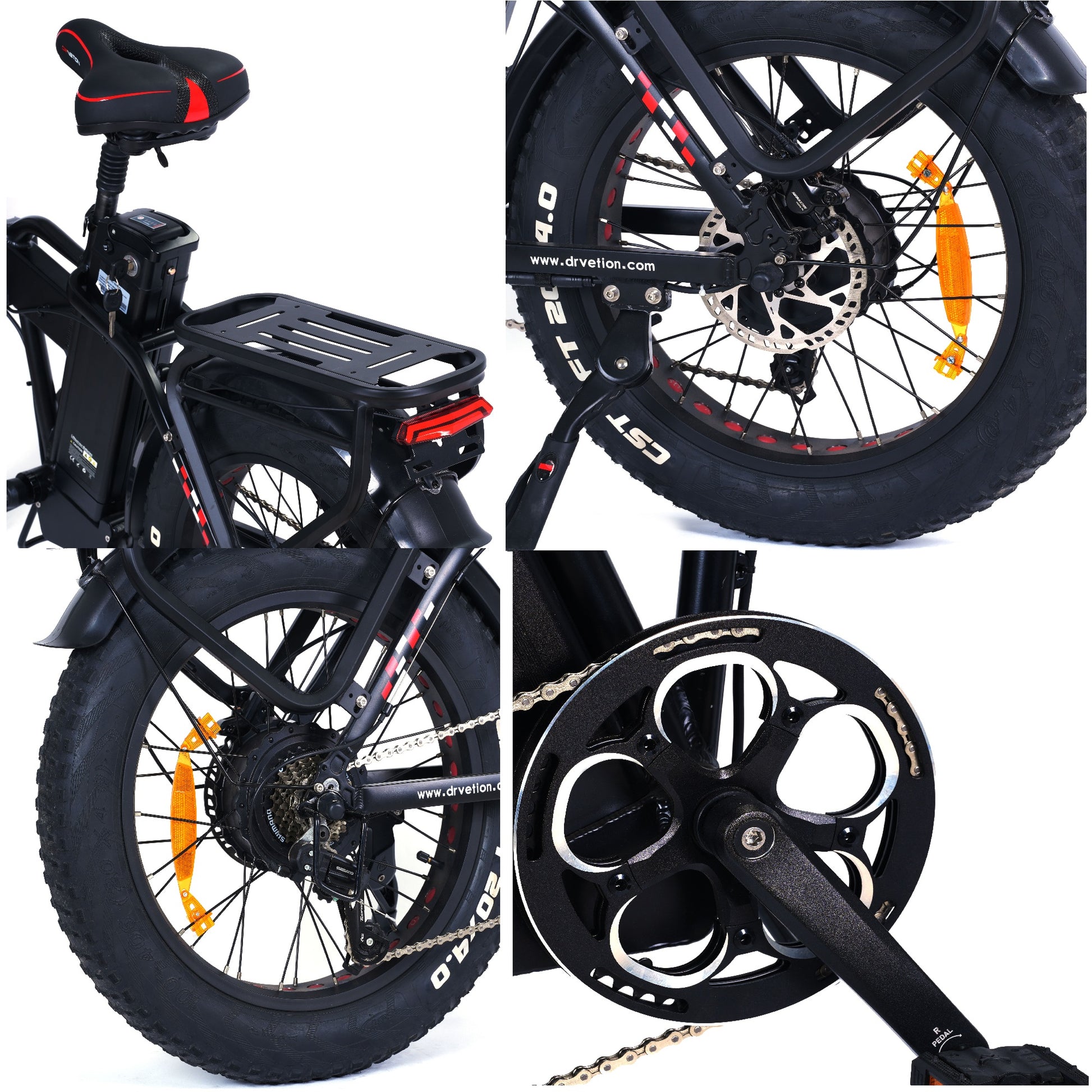 fat tire electric bicycle 1000w