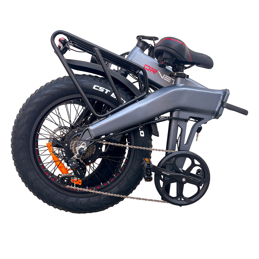 Folded Electric Bike
