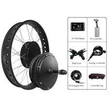 Fat Tire Ebike Kit 1000W 1500W 2000W with LCD8 