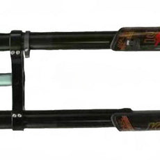 Horquilla KKE para bicicleta de montaña Stealth Bomber, rango de 203 mm, eje pasante de 20 mm