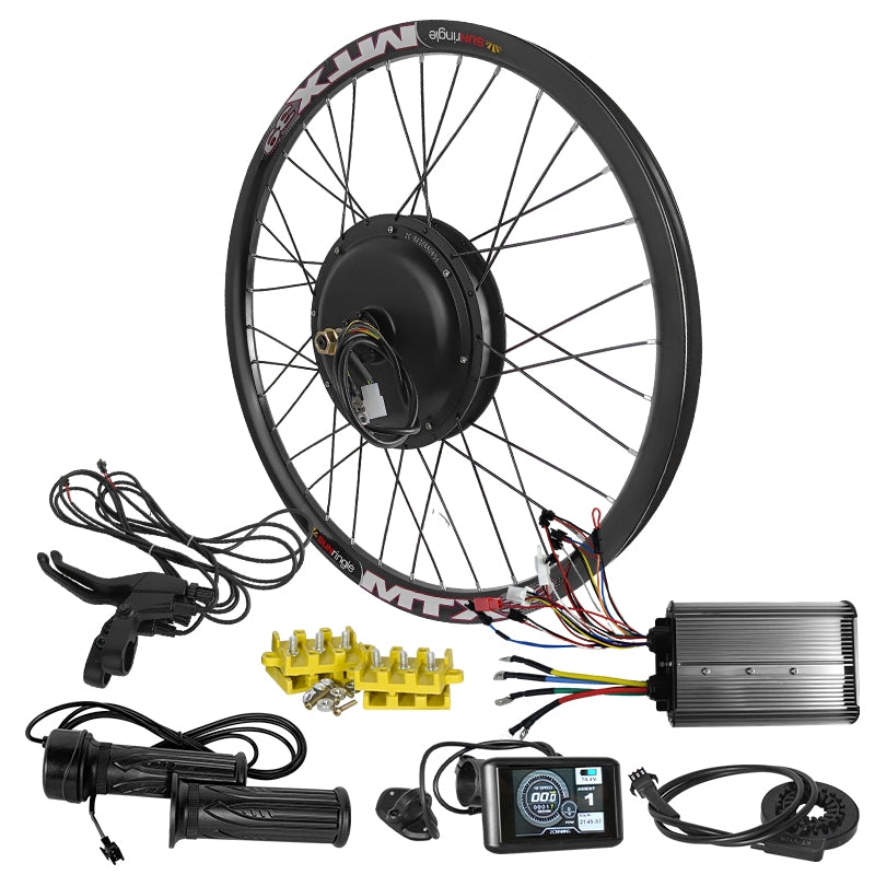 60v 2000w MTX electric bike kit with UKC1 TFT Display