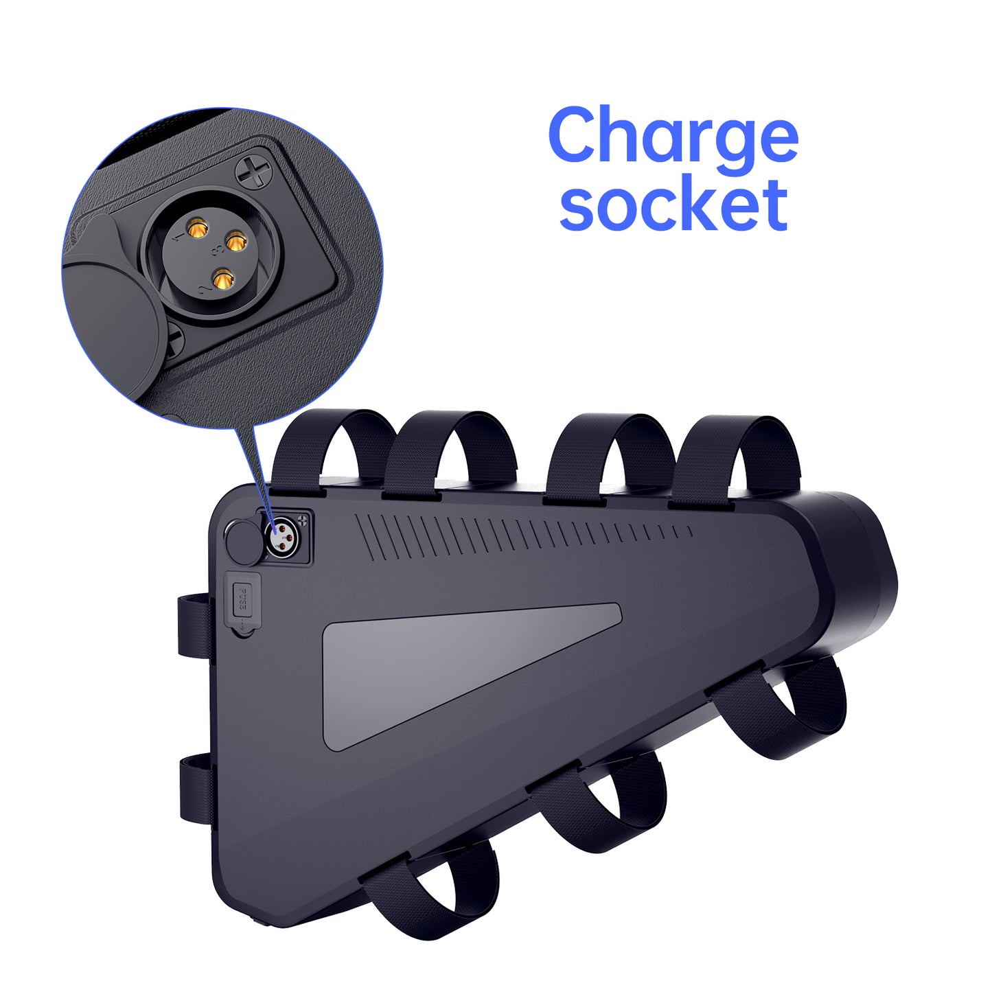 48V 52V 72V 19.2AH-28.8AH Triangle Shape lithium ion battery pack for 1500W-3000W Electric Bike-NEW