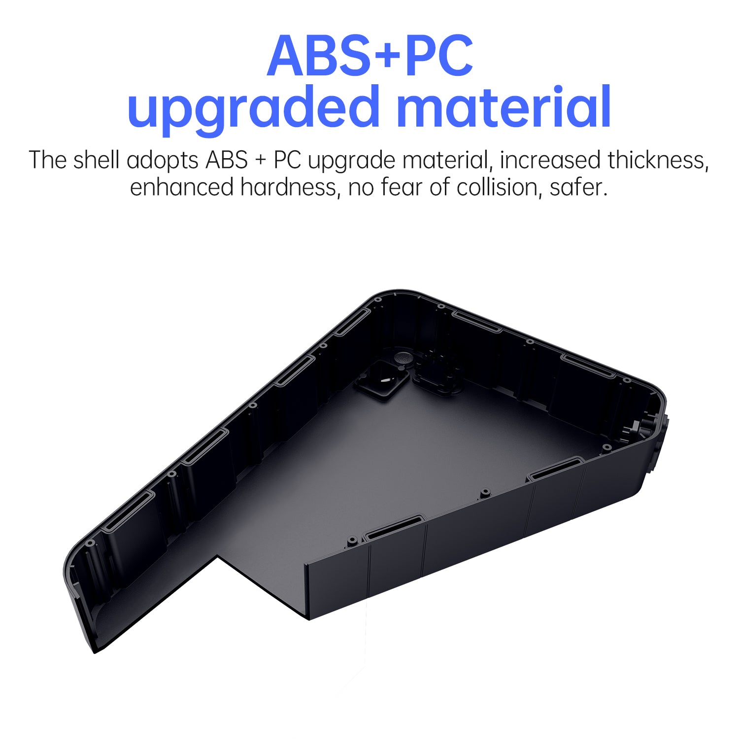 Triangle battery casing