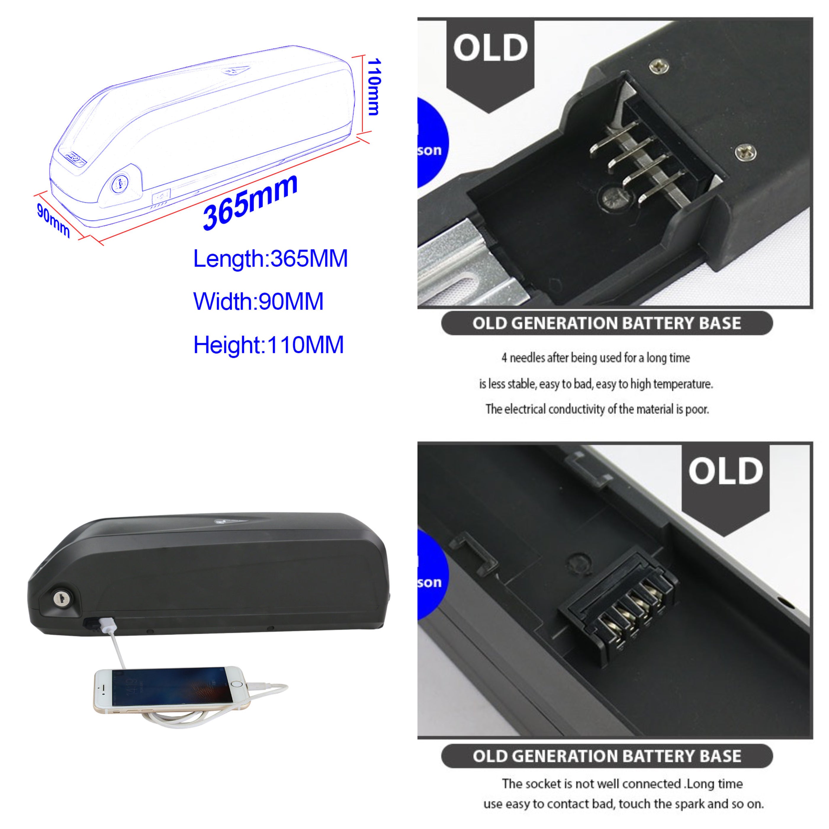 Used ebike battery clearance