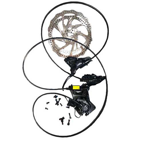 Tektro Hydraulic disc brake for 8000W best hub motor kit