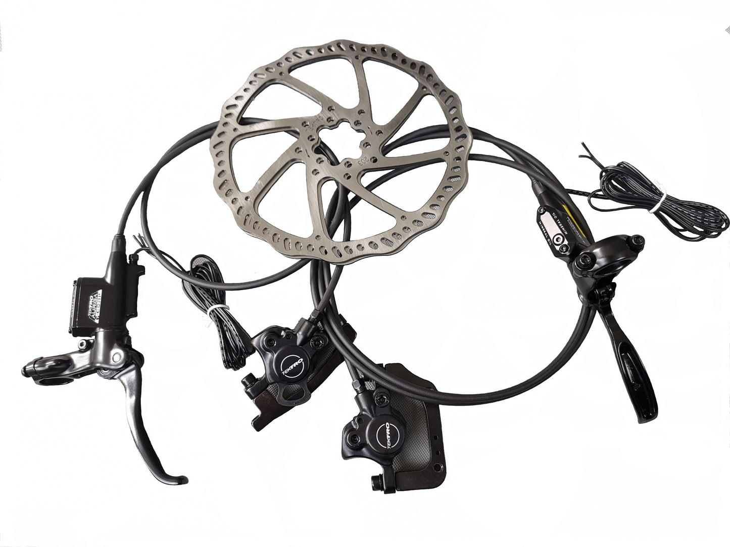 Tektro Hydraulic disc brake for 15000W hub motor kit