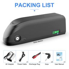 48v Ebike battery packing list