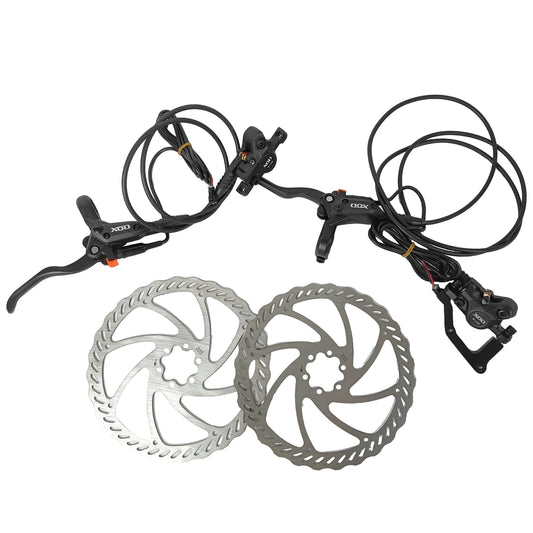 stealth bomber hydraulic brakes with 203mm front and rear rotors