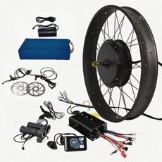 Motorrad- und MTX-Hinterrad-Umrüstsatz für 72V 5000W E-Bike-Nabenmotor mit 80A-Controller und UKC1-TFT-Display