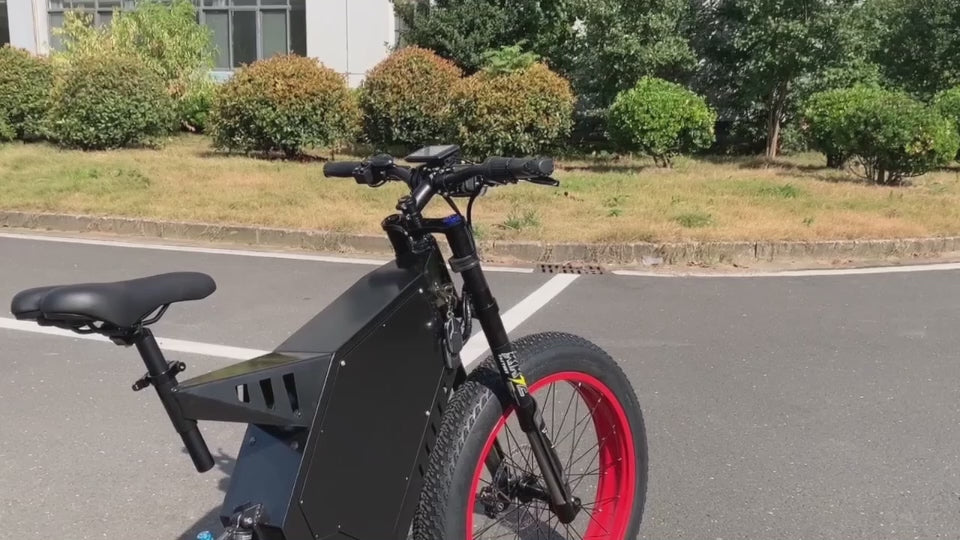 Fat Wheel stealth bomber ebike riding performance