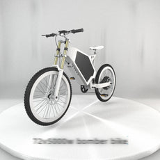 72V5000W stealth bomber ebike exhibition