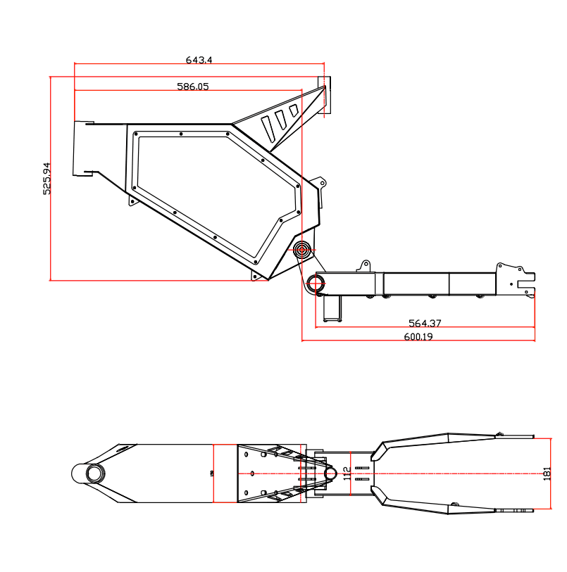 of stealth bomber ebike frame plus Size