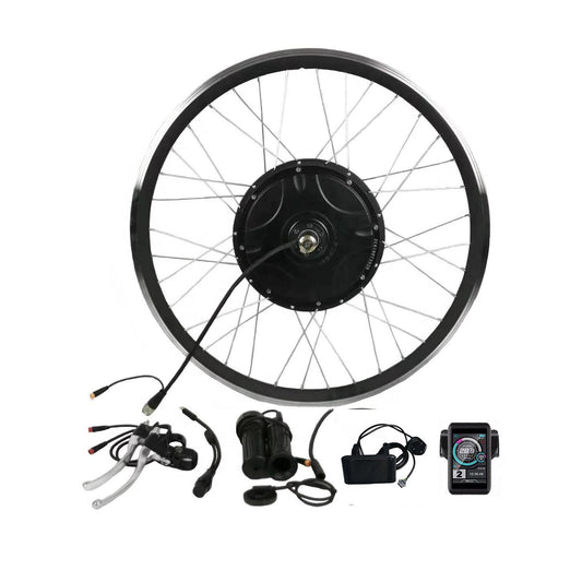 Waterproof 48V 36V 350W -1200W programmalbe built-in controller electric bike conversion kit