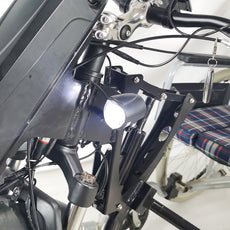 wheelchair handbike attachment