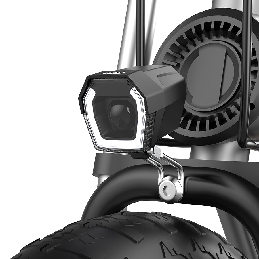 GF500 Fat Tire electric bike headlight