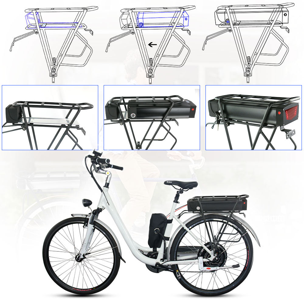 battery for 48v 1000w motor Installation