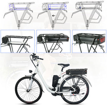High Performance Lithium Ebike 48v Lithium Ion Battery Set Rear Rack  Electric Bike Akku 36V/48V Available In 10Ah To 20Ah 1000W To 1500W EU/US  Stock From Tyxfight, $234.43