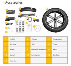 V8 electric bike package